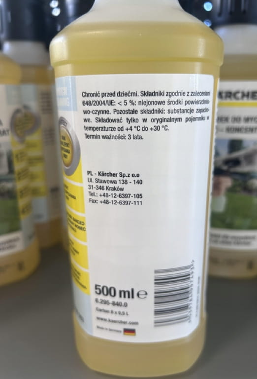 Karcher window and mirror cleaner 500 ml