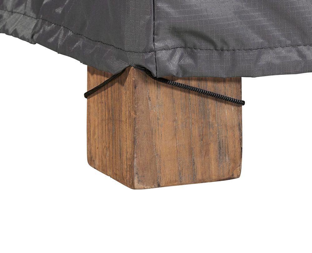 Pokrowiec na meble ogrodowe 7930 150x180x85 aerocover szary homms