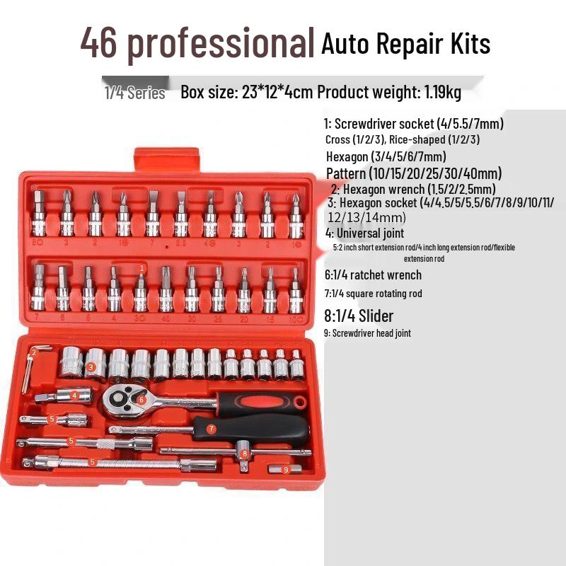 Multifunctional Household & Car Tool Set