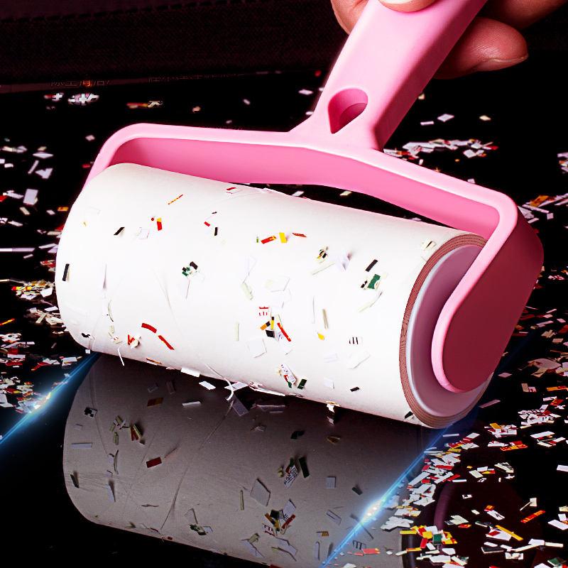 New Lint Remover Roller Pet Hair Removal Household Hair Remover Sticky Dust Roll Paper Sofa Floor Cleaning Lint