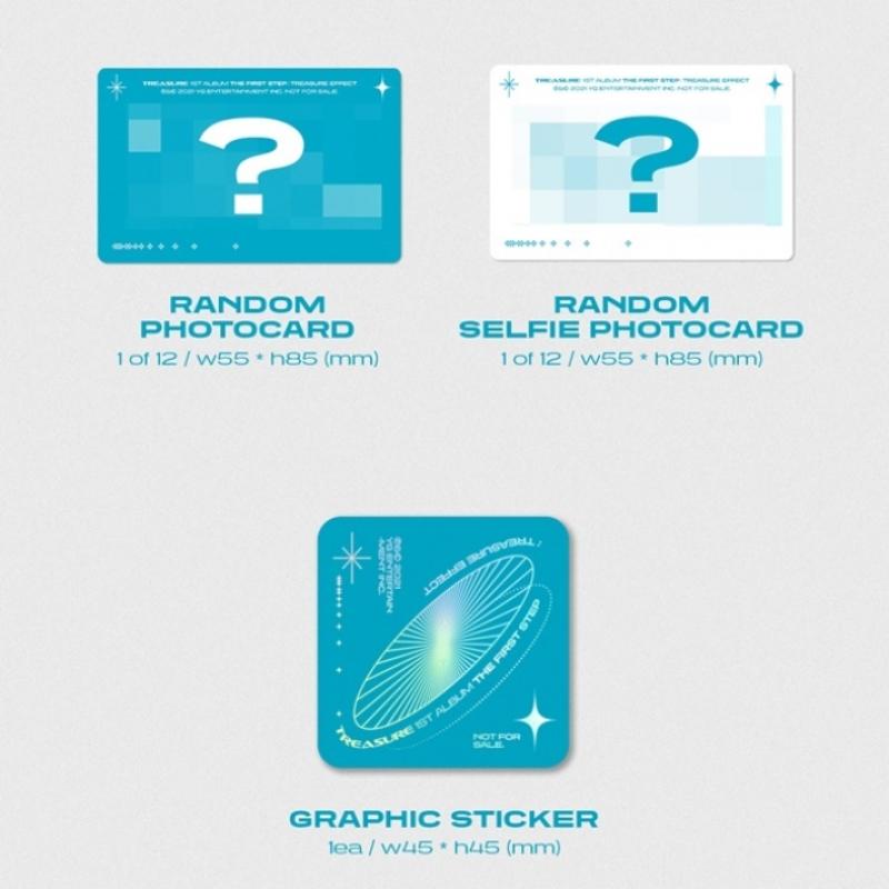 Treasure 1st Album  Kit    The First Step   Treasure Effect