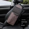 Large Car Seat Storage Bag with Tissue Box and Cup Holder