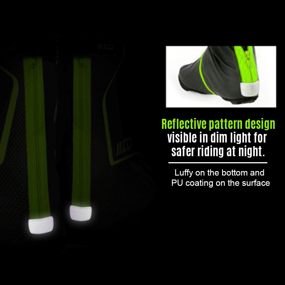 Overshoes Bicycle Shoe Cover Shoe Protector Waterproof Lightweight Winter Warmer for Cycling Road Biking MTB Bicycle