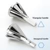 Precision External Chamfer Tool - High-Speed Bearing Steel Blades for Clean Threads and Burr-Free Edges On Various Materials