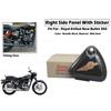 For Royal Enfield New Bullet 350 "Right Side Panel With Sticker"