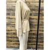 Solid Color Belted Batwing Sleeve Top, Fashion Casual Elegant Spring Summer Daily Wear