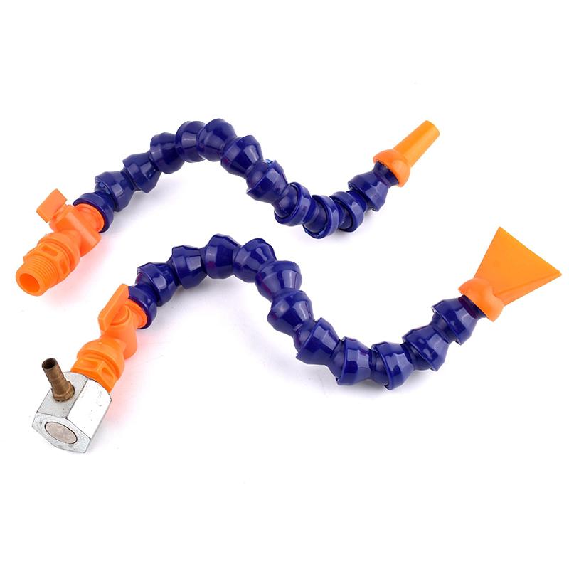 Adjustable Nozzle Flexible Water Oil Cooling Tube 1/4"~1/2" 30~60cm Spark Plug Tube Condenser Universal Lathe Machine Water Pipe