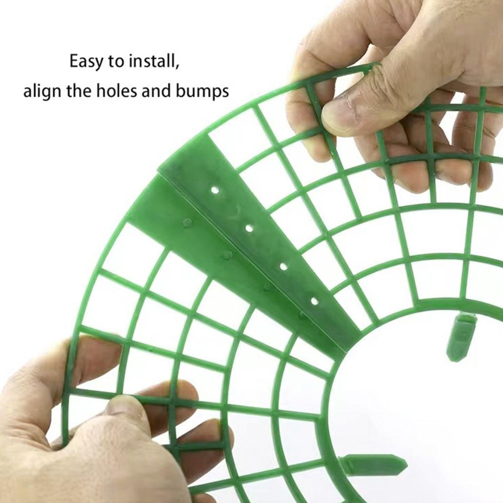 Erdbeer-Stützen Anbaurahmen Stützgestell Erdbeeren Anpflanzen Kunststoffständer Zum Schutz von Ranken Bodenkontakt vermeiden