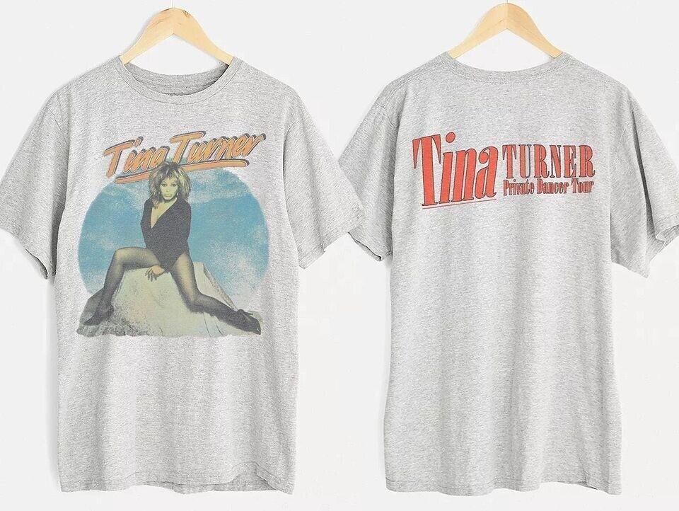 1984 Tina Turner Private Dancer Tour T-Shirt Baumwolle Für Fans S-5XL
