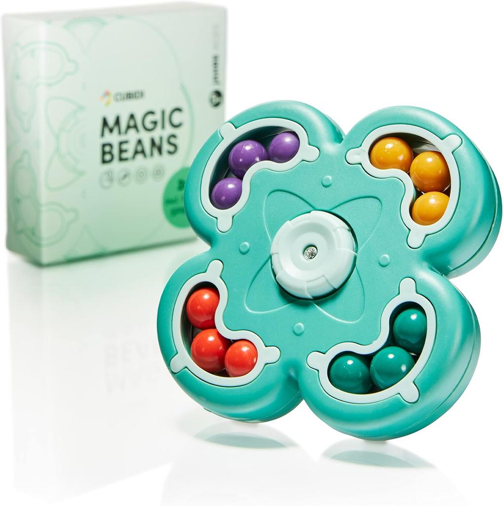 CUBIDI® Original Magic Bean - Flower, Pink, Exciting Puzzle Game for Children and Adults, Skill Game for Girls and Boys from 6 Years