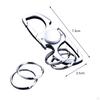 Fidget Toy Keychain Portable Gift for Men Anti Rust Bottle
