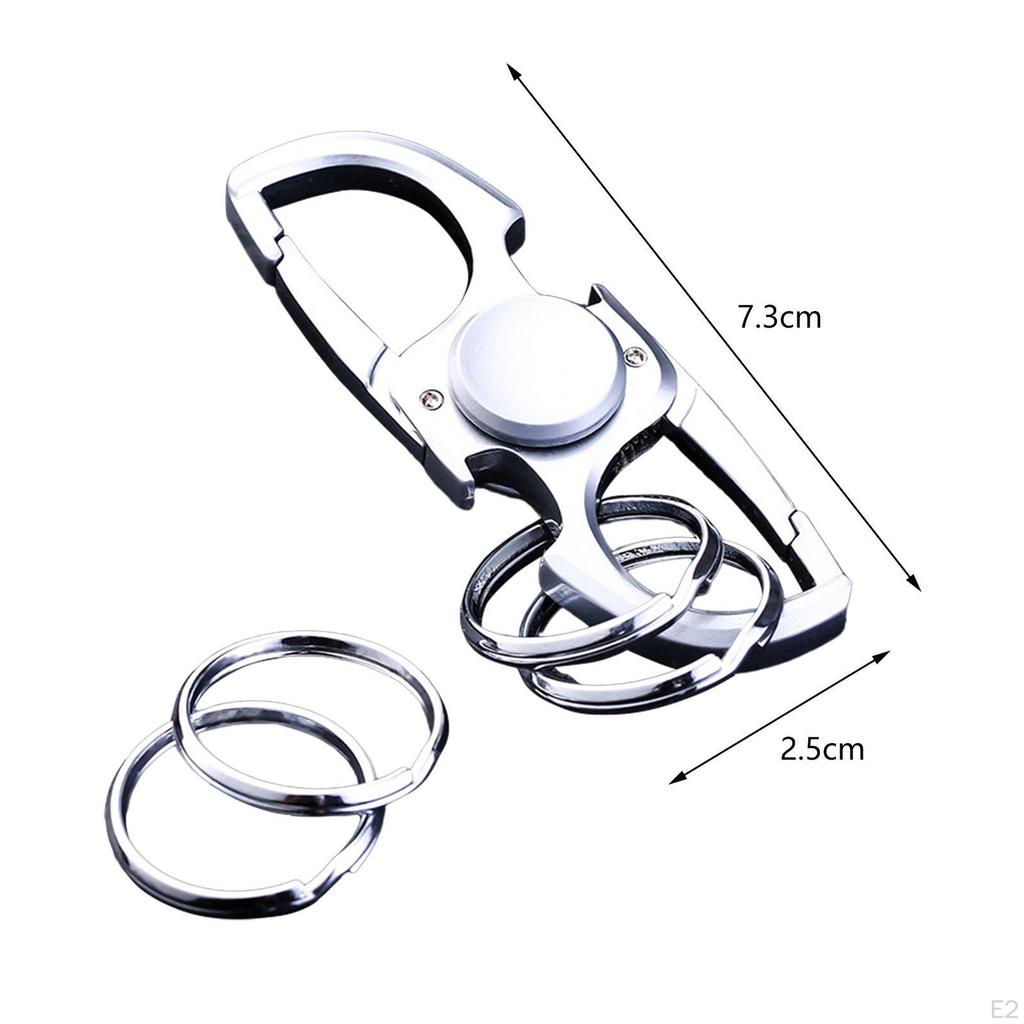 Fidget Toy Keychain Portable Gift for Men Anti Rust Bottle