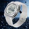 SANDA 6303 Daily Fashion Men's Digital Watch TPU Strap ABS Case Waterproof Casual Sporty Male Multifunction Timepiece Clock Gift