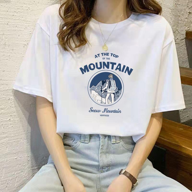 VEZFAA Damenmode Casual Sommer Frühling Kurzarm O-Ausschnitt Blusen & Hemden