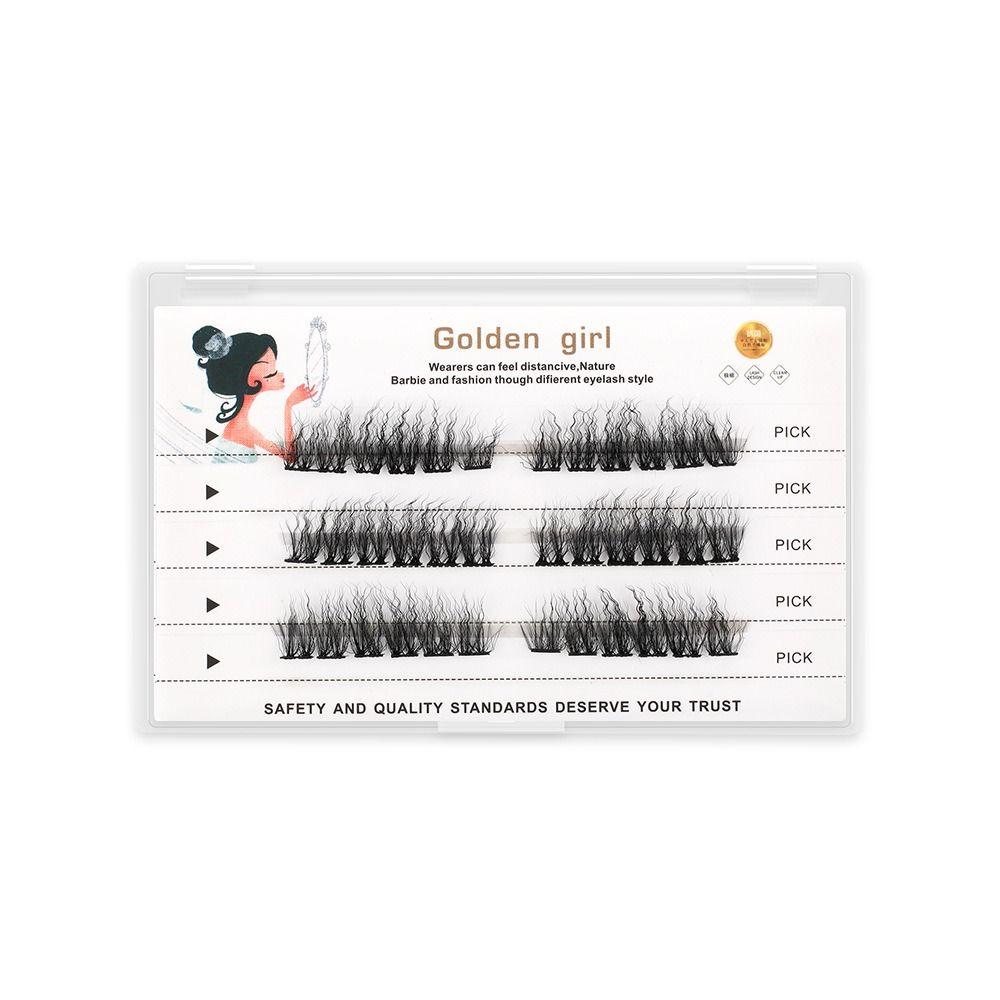 3 Pairs/set Mixed Styles False Eyelashes Set Instant Wool Eyelash Extensions False Eyelash  Women