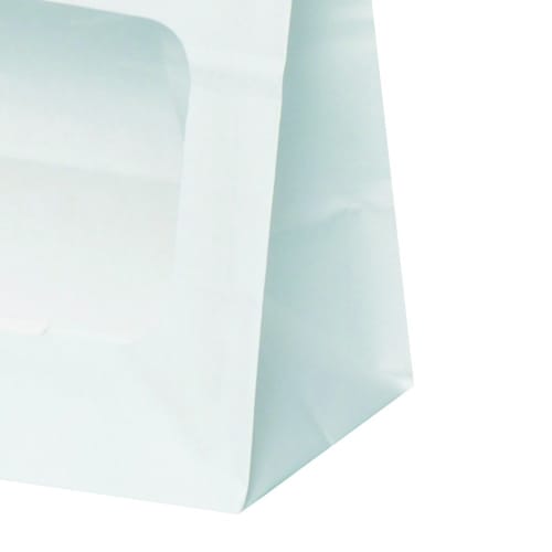 Pack Takeyama Food Bags, Window Bags, Plain White, Small, 100 Count, XZT51001