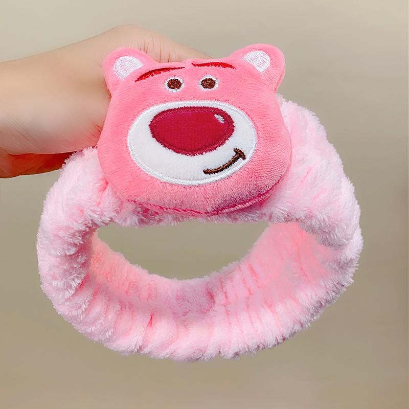 Sanrio Cartoon Face Wash Hair Band: Cute, Anti-Moisture Hair Tie/Headband for Beauty Routines