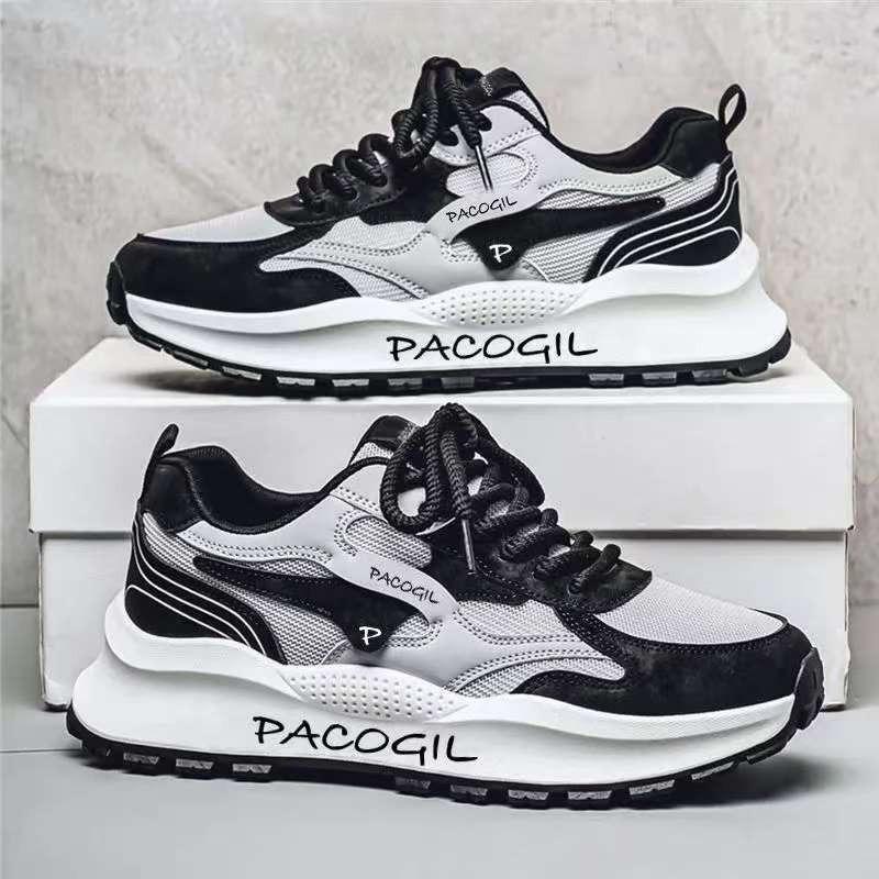 New Men's Shoes Breathable Casual Mesh Shoes Men's Trend Spring and Summer Casual Sports Shoes