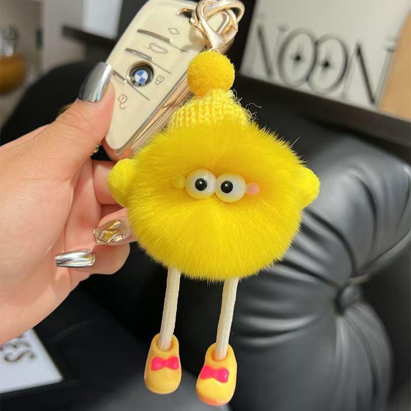 Plush Keychain Hanging Pendant for Keys, Bags and Backpacks – Soft Stuffed Charm Accessory