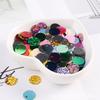 30mm Clear Flat Round Sequins Bulk Pack for Handmade Craft Projects Wedding Sewing Decoration