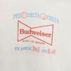 Budweiser 90s Back print Short sleeve Single stitch cut off T-shirt Men's Used