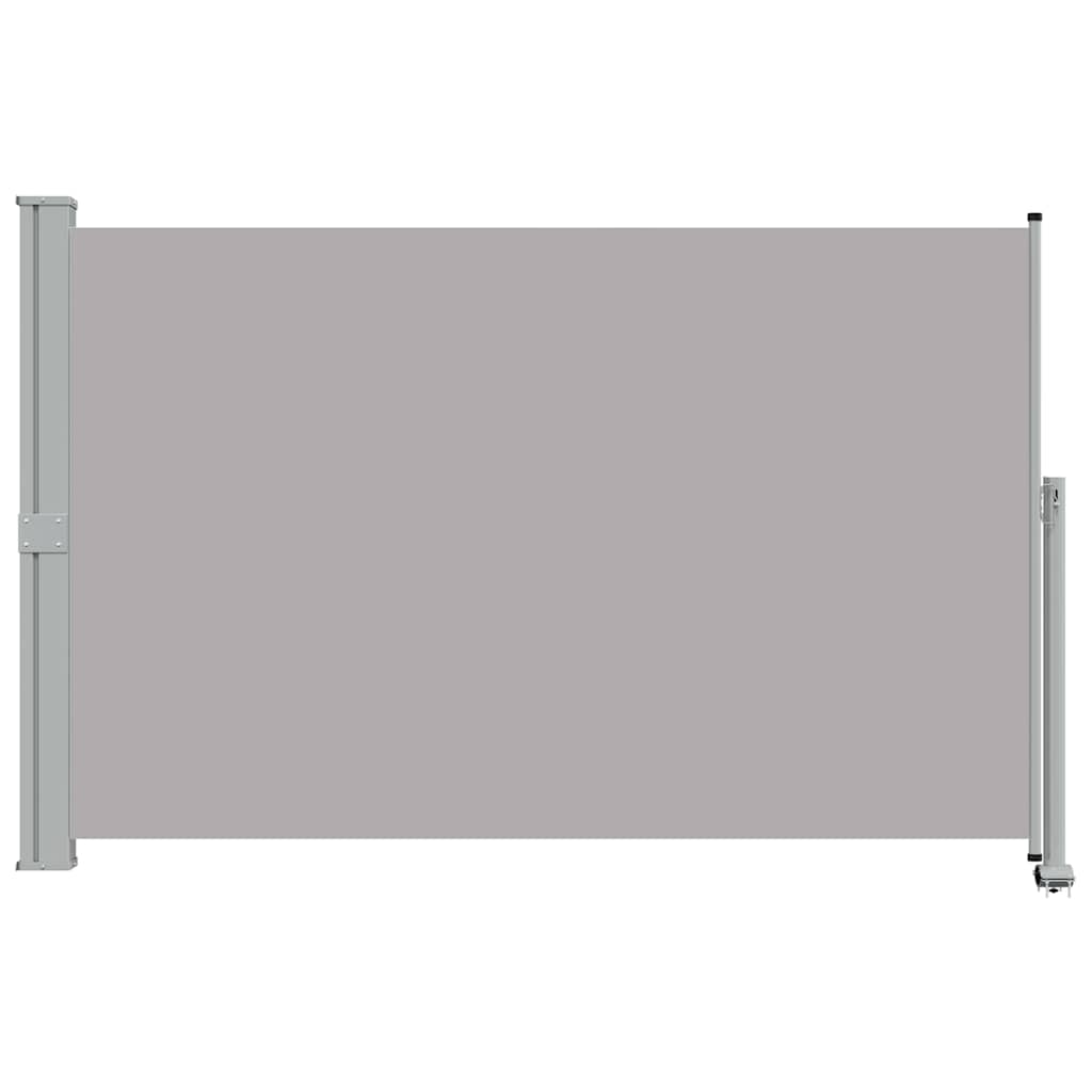 vidaXL Einziehbare Seitenmarkise 160x300 cm Grau
