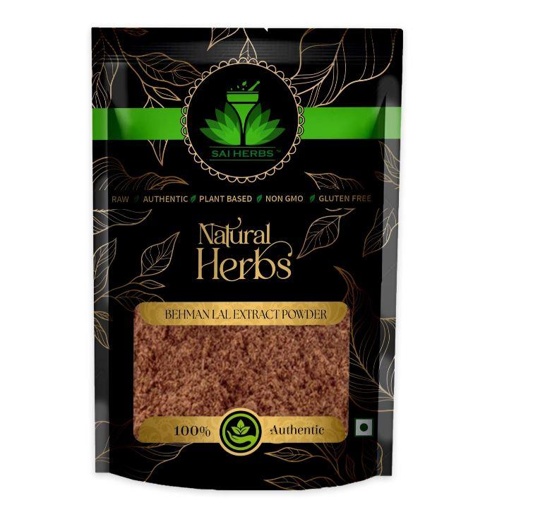 SAI HERBS Экстракт Порошок Бехман Лал - Порошок Красного Экстракта Бахман - Centeurea Behen Linn (100 г)
