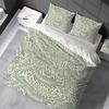 Conjunto de Capa de Edredom Floral Neoclássico William Morris Estilo Casa Roupa de Cama Macia Algodão Lavável Cama Conjunto de 3 Peças Presente para Dormitório de Estudante