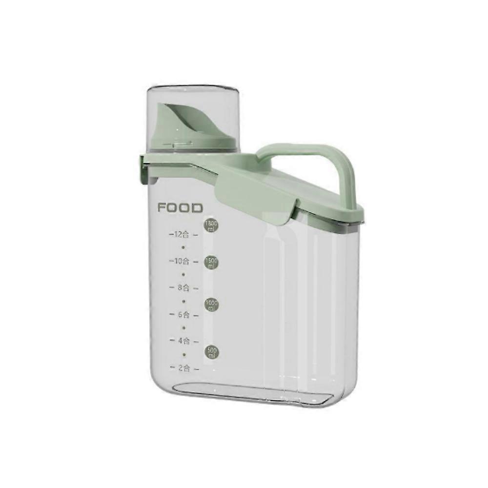 Slim Rice Container Storage Tank, Dry Food Airtight Container Kitchen Storage