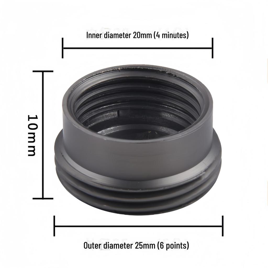 Universal Stainless Steel Dual-Head Washing Machine Faucet with Automatic Water Stop