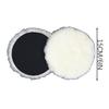 4pcs 150mm Wool Polishing Pads Thickened Automotive Scratches Removal Buffing Tool Achieve Flaw-Less High-Gloss Mirror Finish