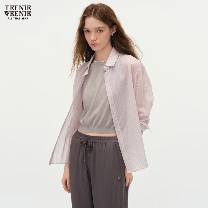 Teenie Weenie Women's Striped Bear Shirt