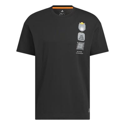 Terrex FW25 Graphic Multi Crew Neck Loose Short Sleeve T-Shirt Men Tops KE3720