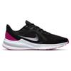 Nike Downshifter 10 Logotipo Clásico Amortiguación de Tela Antideslizante Top Bajo Zapatillas de Running para Maratón Mujer zapatilla Negro Blanco Morado CI9984-004