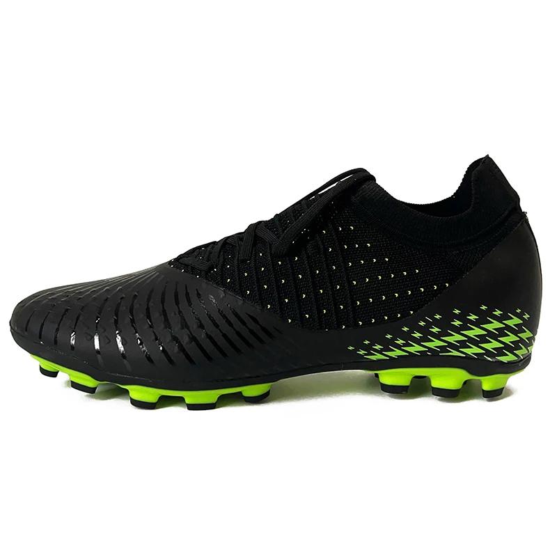 

Pro Male Soccer Footwear Society Studs Original Sneaker Inside Football Footwear Fast Non Slip Practice Soccer Pitch Kicks 38