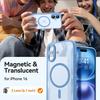 Magnetic Luxury Matte Translunt Armor Shockproof Case For iPhone 17 16 15 14 13 11 Pro Max For Magsafe Wireless Charger Cover
