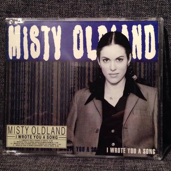 

CD MISTY OLDLAND - I Wrote You A Song ESCA5986 Epic 1994 Japan ObiSoul/Funk Used