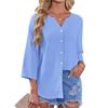 Fashionable Women's Cardigan Button Bohemian Top