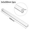 1-20pcs Acrylic Square Rods 3x3/4x4/5x5/6x6/8x8/10x10/15x15/20x20mm Length 100mm-500mm Acrylic Dowel Rods Sticks