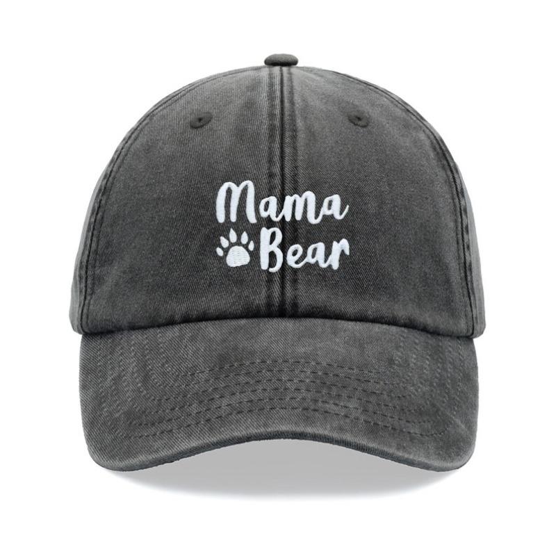 

1pc Bear s Paw Washed Print Baseball Caps for Women,Lightweight Outdoor Sunshine Hat Suitable for Hiking,Camping,Cycling,Fishing Adjustable