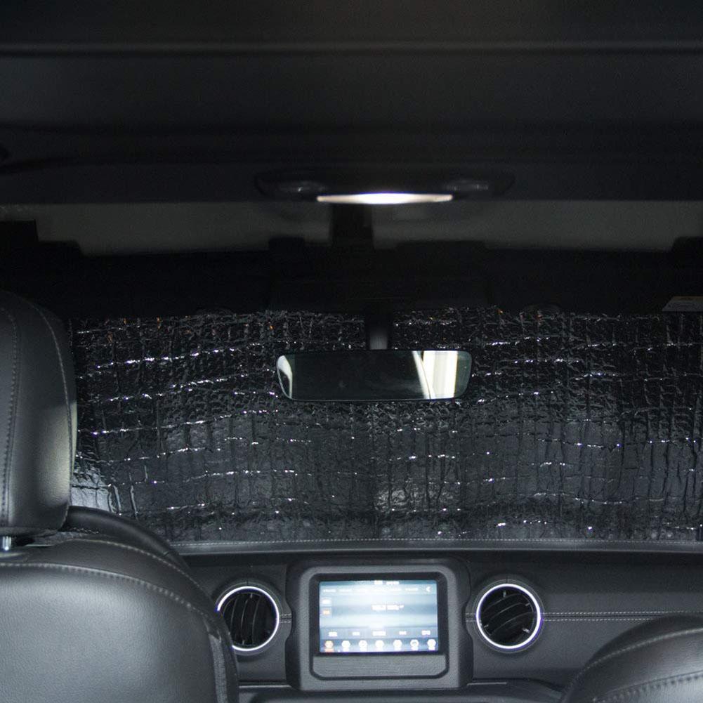 

Солнцезащитный козырек на лобовое стекло для Jeep Wrangler Sahara Rubicon JL JLU 2- и 4-дверный теплозащитный козырек на лобовое стекло серебряный