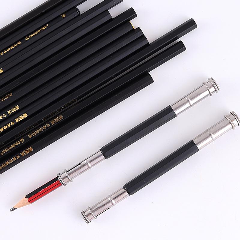 1PCS Double Head Pencil Extender Sketch Pencil Extender Receiver Pen Holder Pencil Case Pen Extender
