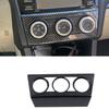 Car Accessories for Subaru WRX STi 2016 2017 2018   Carbon Fiber Printed Interior Air Condition Knob Cover Trim 1pcs
