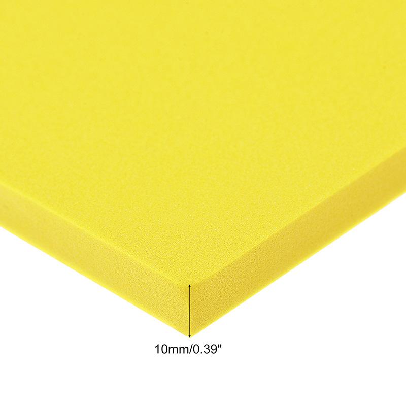 4pcs Thickness 3/5/7/10mm EVA Foam Sheets Sound-Absorbing Noise Spone Foam Craft EVA Sheets DIY Handmade Model Making Material