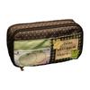 Polka Dot Zipper Pencil Pouch Patchwork Style Pen Storage Bag  Everyday Storage