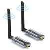 EDUP EP-WD9910 150 Meters Wireless 1080P HD Transmitter and Receiver Audio Extender for Screen Mirroring and Extension