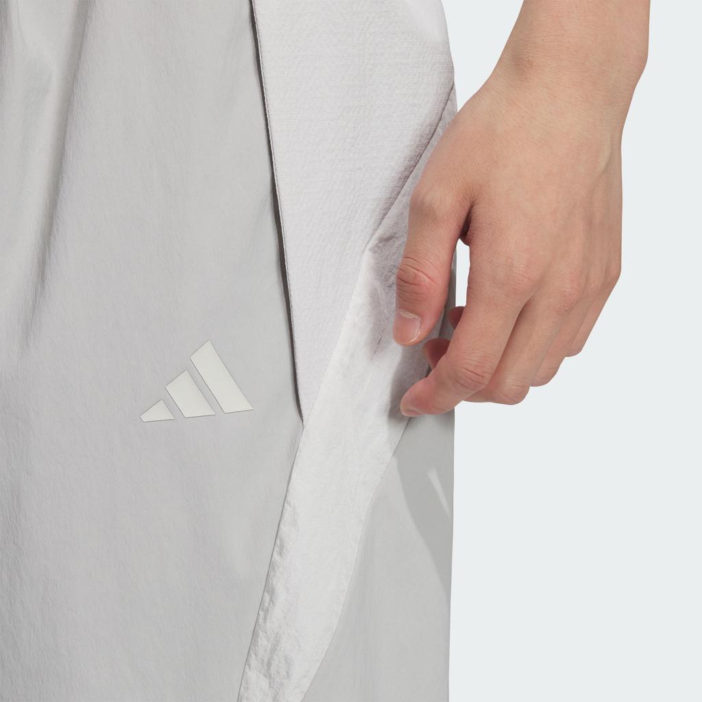 Adidas Futsal Warm Tracksuit Bottoms Loose Comfortable Casual Pants Men Bottoms Dark-Silver-Gray JI7524