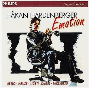 

CD HAKAN HARDENBERGER - Emotion 4460652 Philips Classic 1996 Germany Classical Used