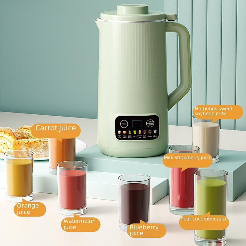 800ml Mini Soy Milk Machine: Fully Automatic, Small Household Appliance for 1-2 People, Food Mixing, and Wall-Breaking Technology
