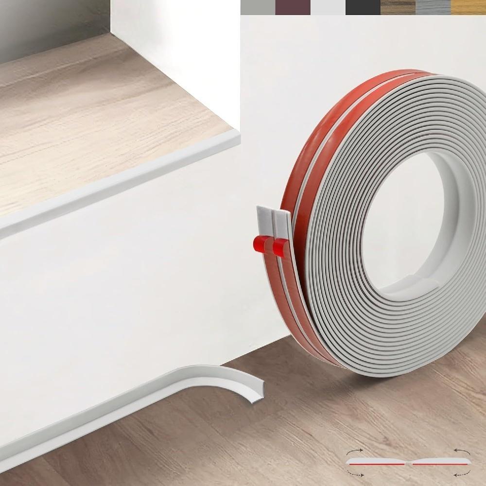 1pc 2cmX2m/3meters Wall Corner Protector, Self Adhesive Wall Corner Guard Edge Protector Flexible Peel and Stick Molding Trim